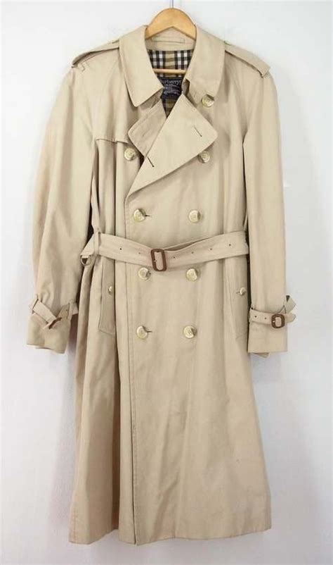 vintage burberry mens coat|authentic vintage burberry.